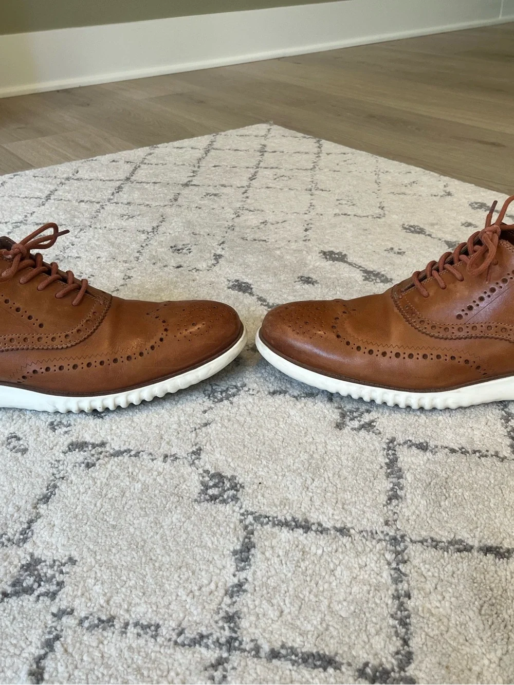 Cole Haan Brown Leather Wingtips size 13